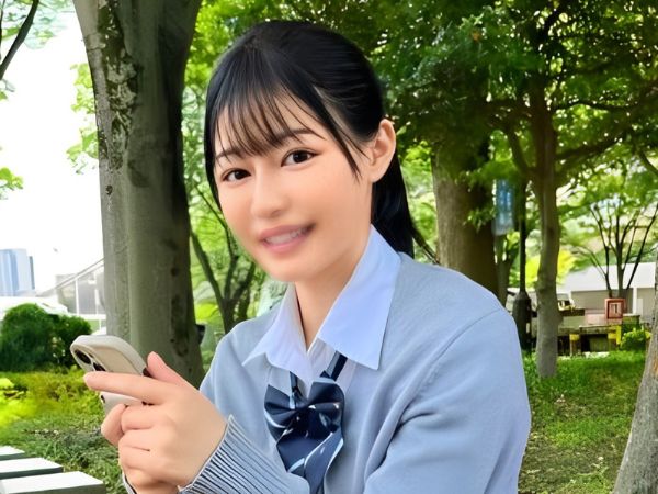 【純粋無垢なJKの初々しいSEX】『ダメ…でも気持ちいい…』透明感抜群の女子高生が、育ちざかりの美乳を揺らしながら、キツキツのマ○コを激しくピストンされ、禁断の快感に悶える！♡