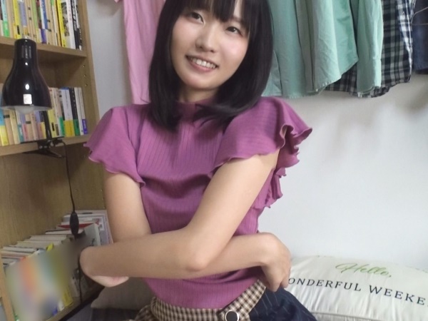 【ウブなJDの初体験】『恥ずかしいよぉ…』スレンダーな女子大生が、エッチな好奇心で敏感ボディを開発!♡おっぱいとアソコを責められ、恥じらいながらも感じちゃう姿がたまらない!