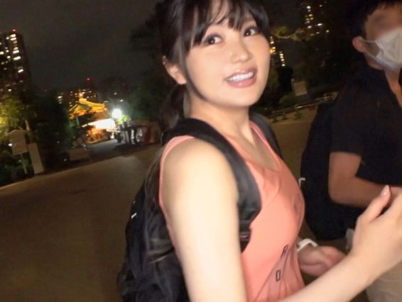 【ナンパ成功】『やだ…気持ちいい…』ジョギング中のムチムチボディ娘をゲット！ピタ服から溢れるデカ乳＆プリケツに電マ攻撃で即イキ！汗と愛液でビショビショ♡